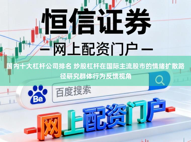国内十大杠杆公司排名 炒股杠杆在国际主流股市的情绪扩散路径研究群体行为反馈视角