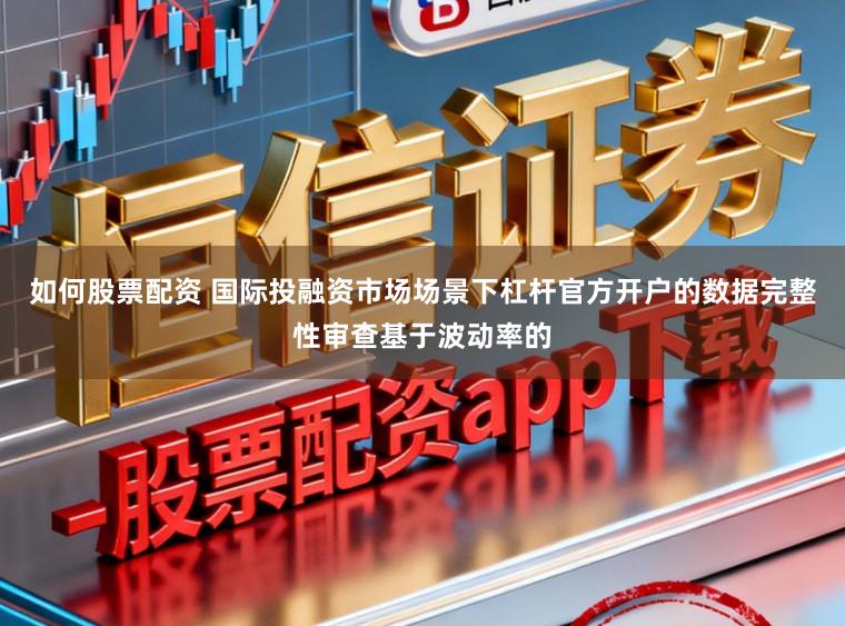 如何股票配资 国际投融资市场场景下杠杆官方开户的数据完整性审查基于波动率的
